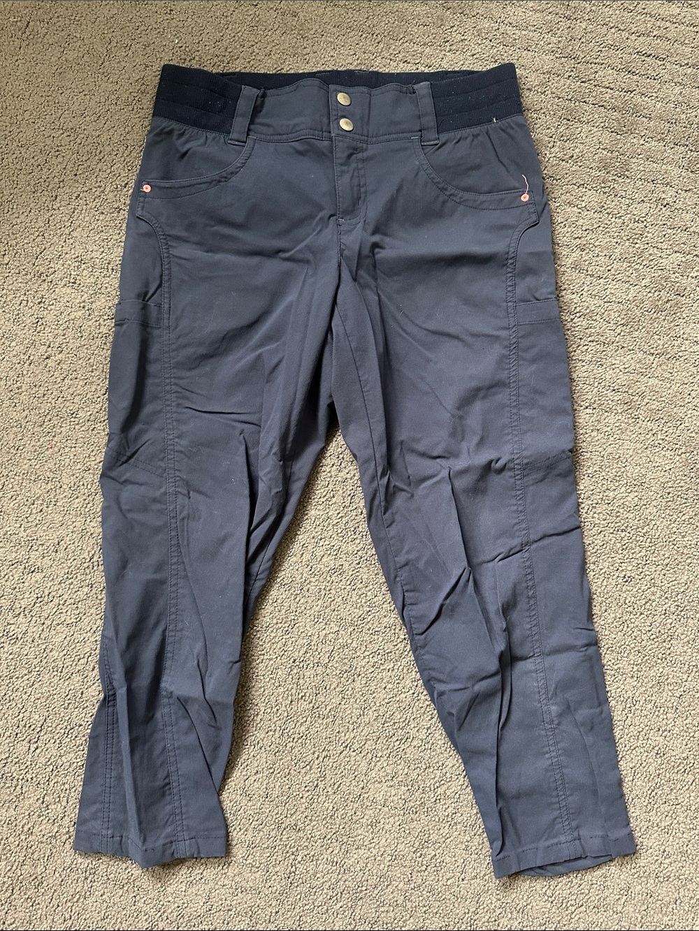 Title Nine women’s Navy Cargo Stretch Pants